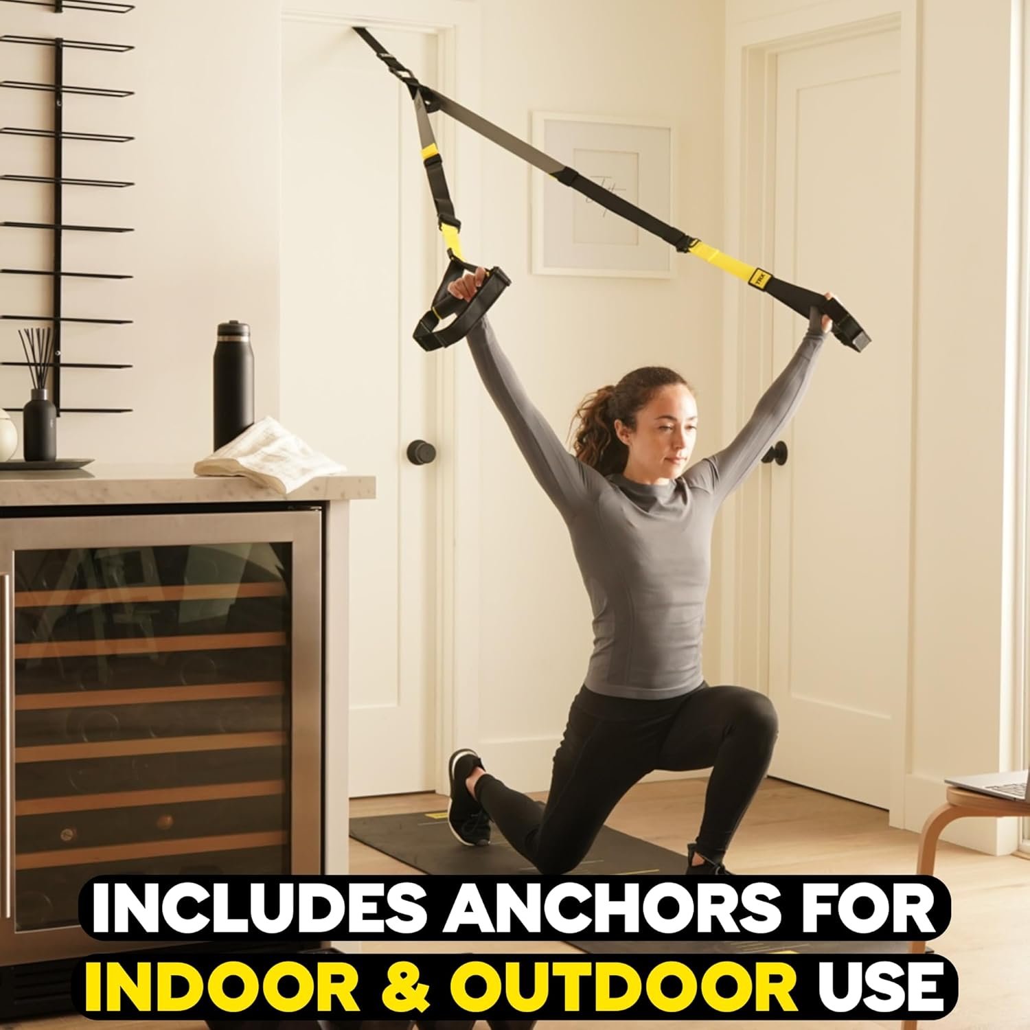 TRX All-in-ONE Suspension Training System: Full Body Workouts for Your Home Gym, Travel, and Outdoor - Image 10