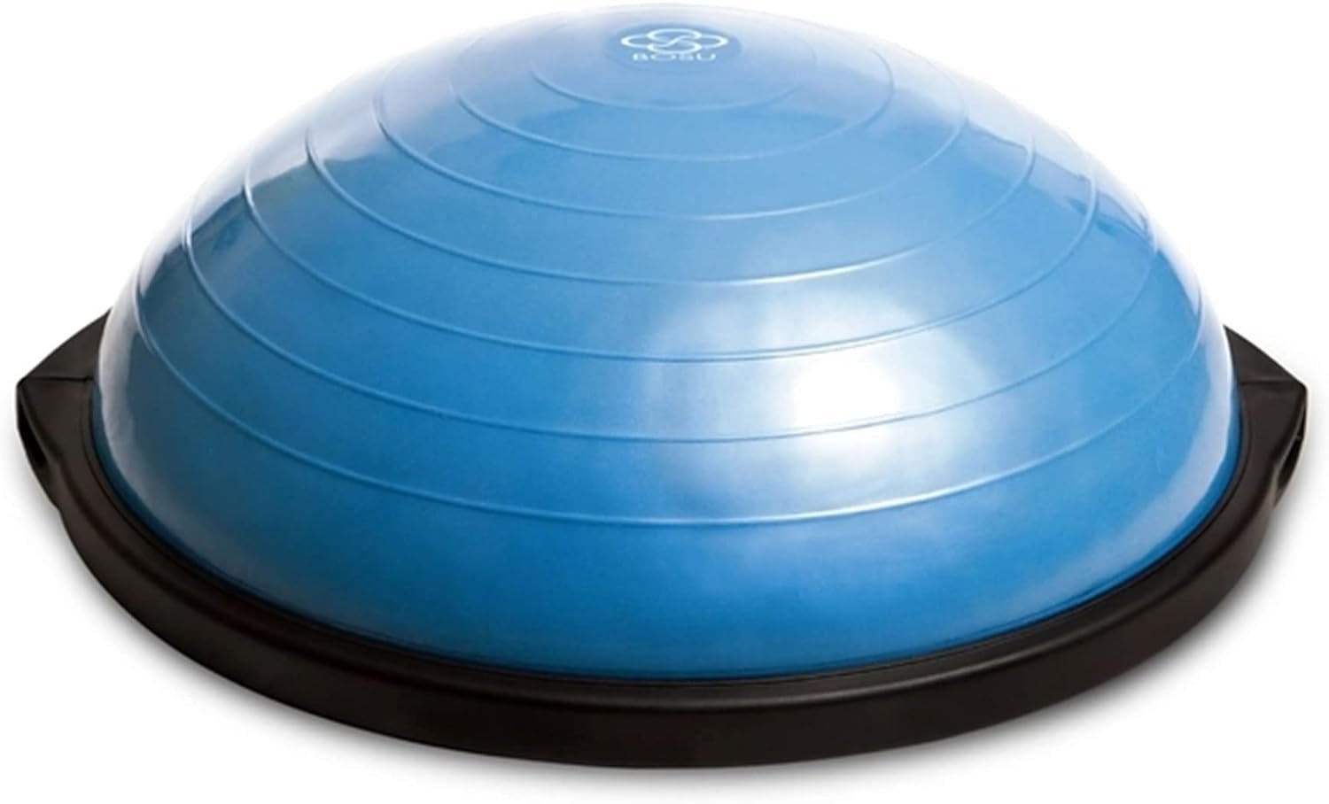 Bosu Balance Ball Exercise Trainer, Home Gym Equipment w/ Guided Workouts & Pump, 26", Blue - - Image 7
