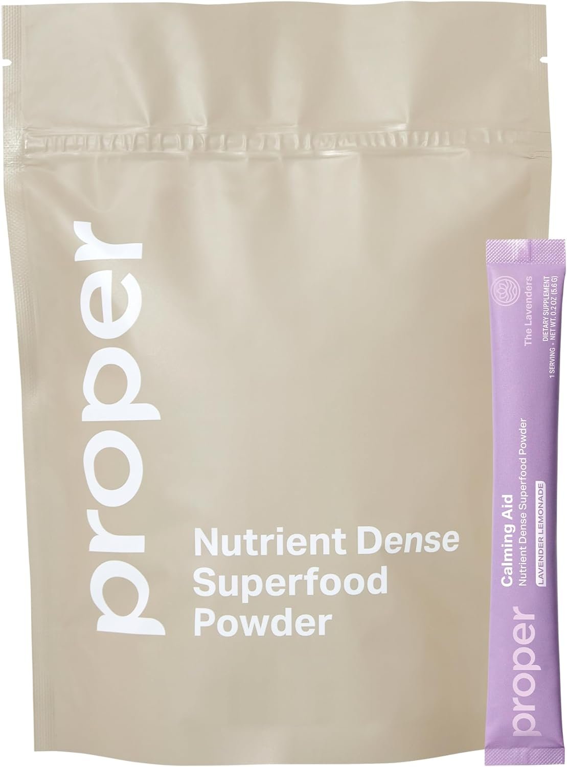 Proper, The Lavenders Calming Aid. Sleep and Relaxation Drink Mix. GABA L-Theanine Supplement with - Image 2