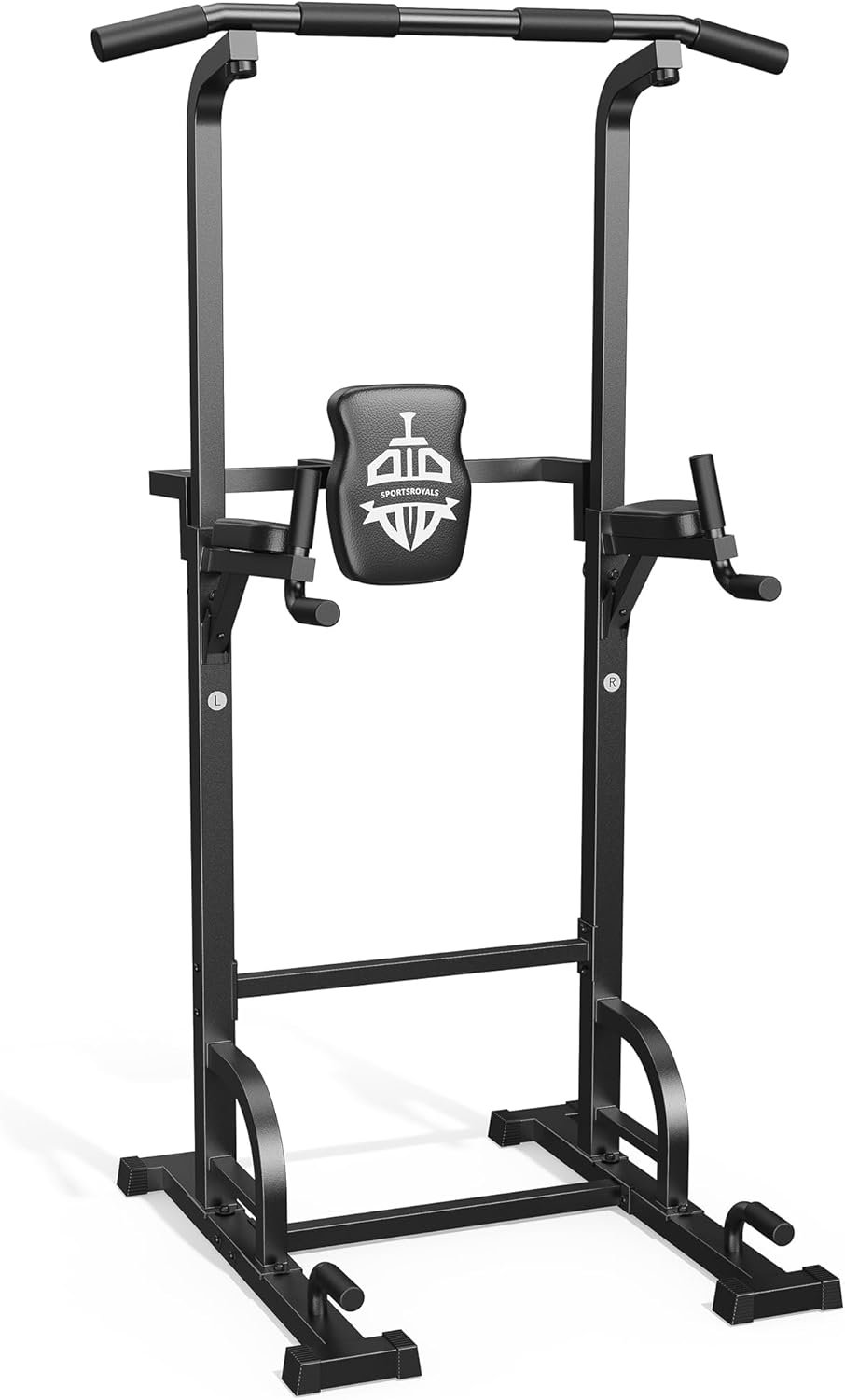 Sportsroyals Power Tower Pull Up Bar Station, 450LBS Stable Pull Up Dip Station for Home Gym - Image 2