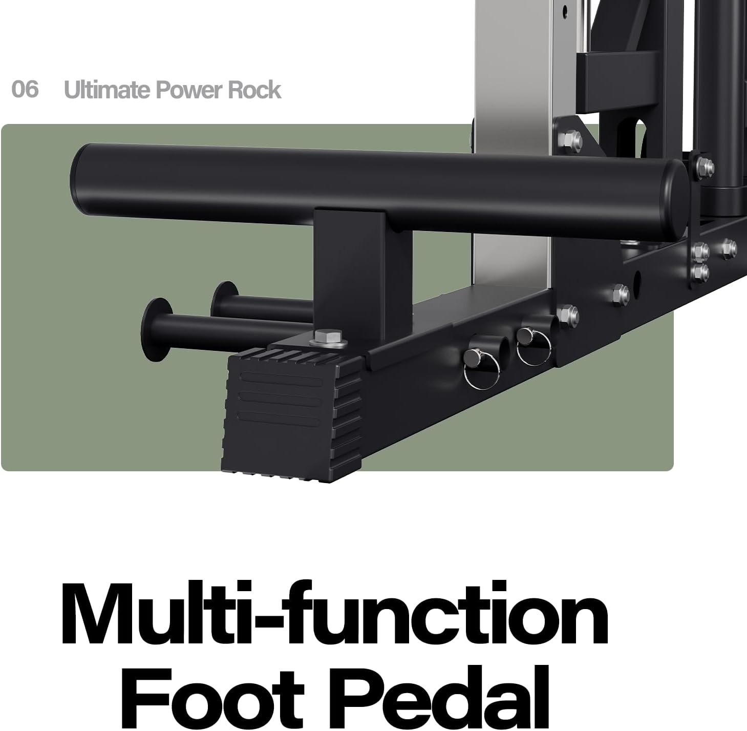 Major Fitness Drone2 Smith△ Machine – All-in-One Home Gym Squat Rack with Weight Bar, Dual LAT - Image 7