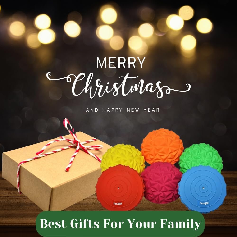 Yes4All Hedgehog Balance Pods for Exercise, Core Body Balancing, Balance Pods for Kids & Adults with - Image 3