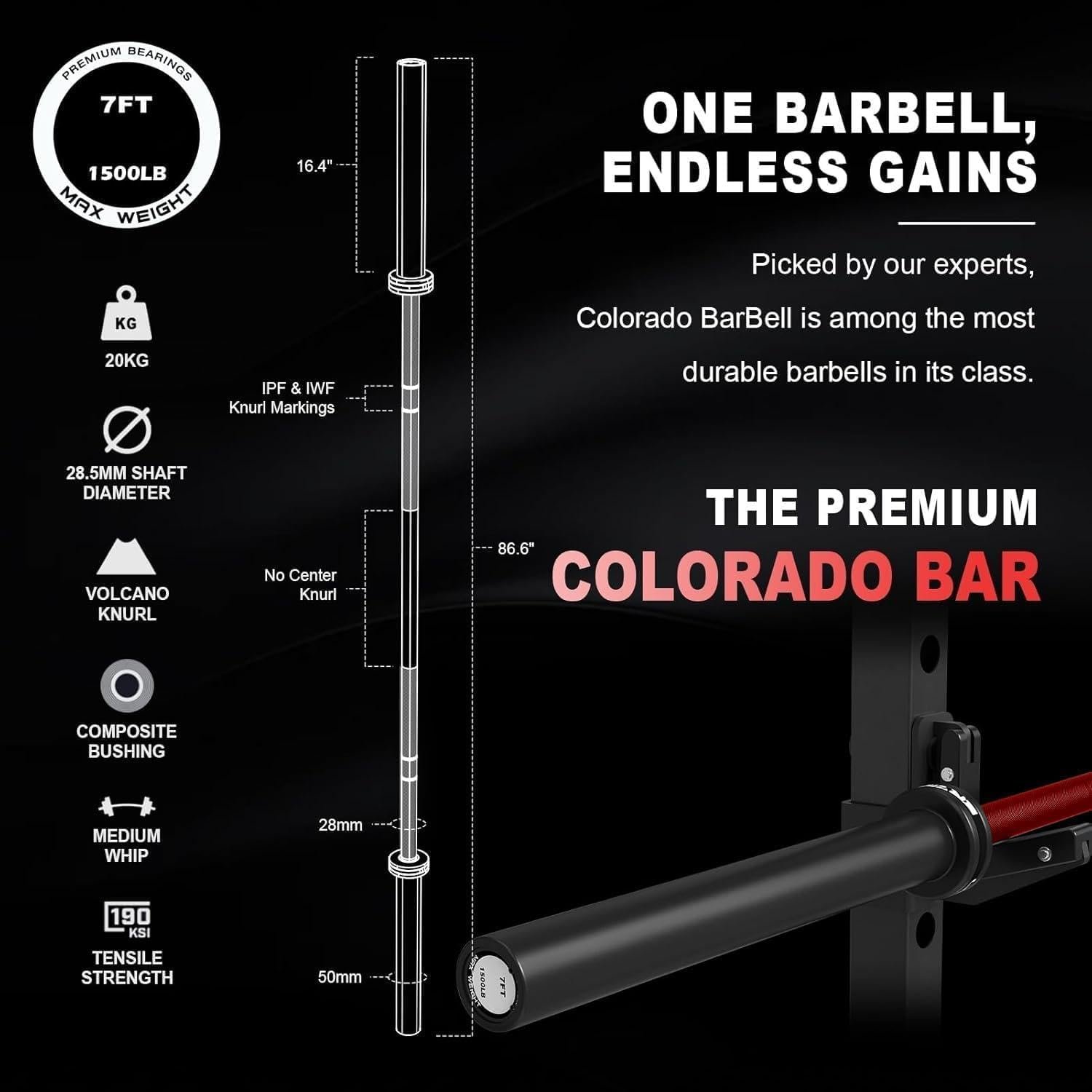 Mikolo Power Cage, Power Rack with Cable Crossover System, 1500LBS Squat Rack with LAT Pull Down - Image 7