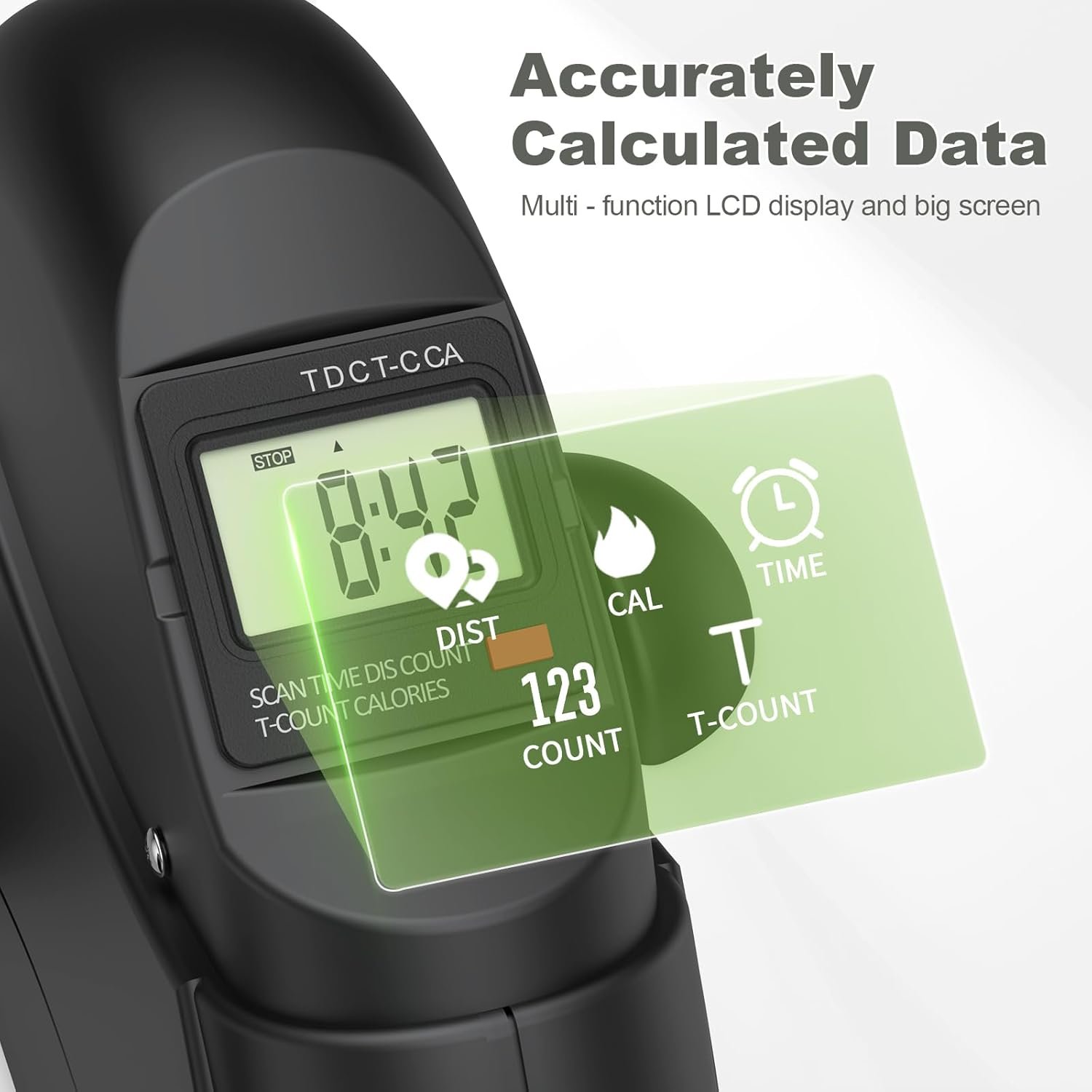 FEIERDUN Mini Exercise Bike, Under Desk Bike Pedal Exerciser for Arm/Leg Exercise, Adjustable - Image 3