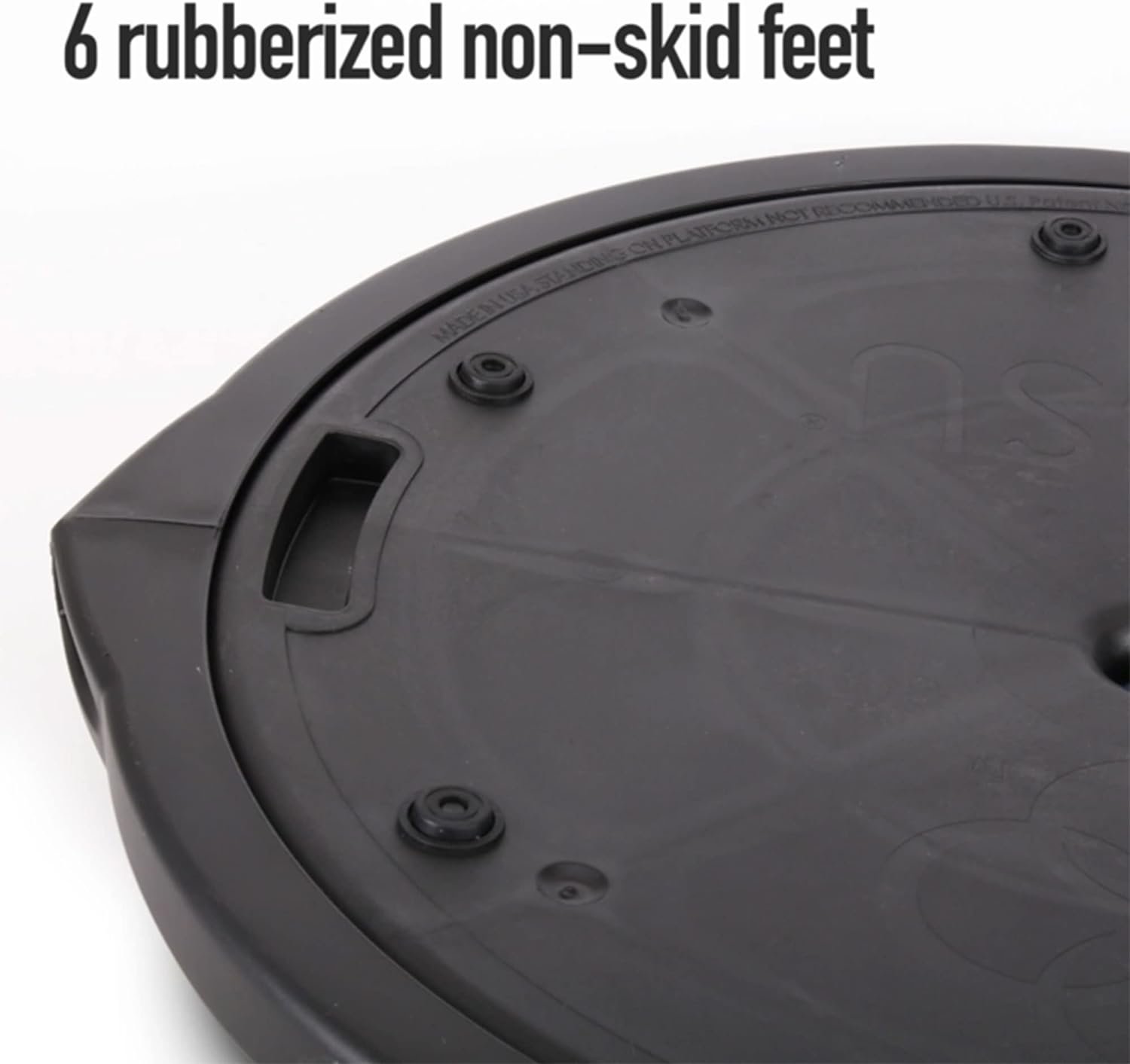 Bosu Balance Ball Exercise Trainer, Home Gym Equipment w/ Guided Workouts & Pump, 26", Blue - - Image 4