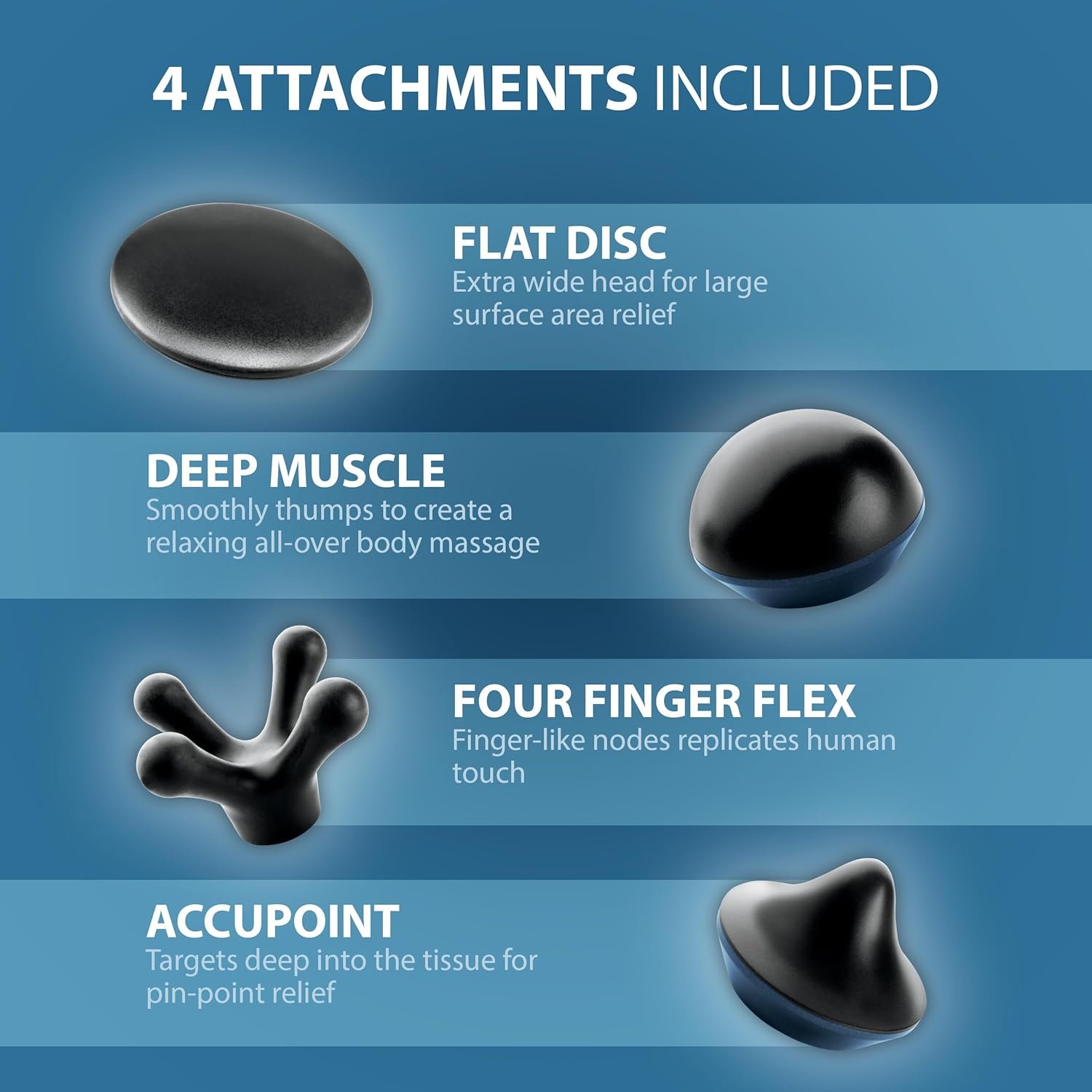 Wahl Deep Tissue Corded Long Handle Percussion Massager - Handheld Therapy with Variable Intensity - Image 6