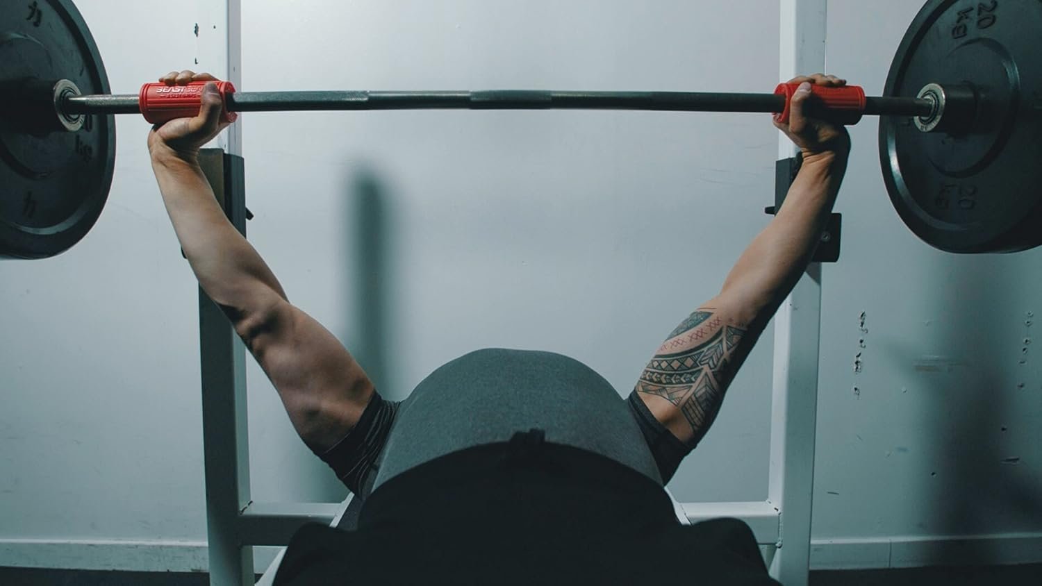 Beast Gear - Barbell and Dumbbell Bar Grips for Weightlifting & Muscle Building - Strength Training - Image 8