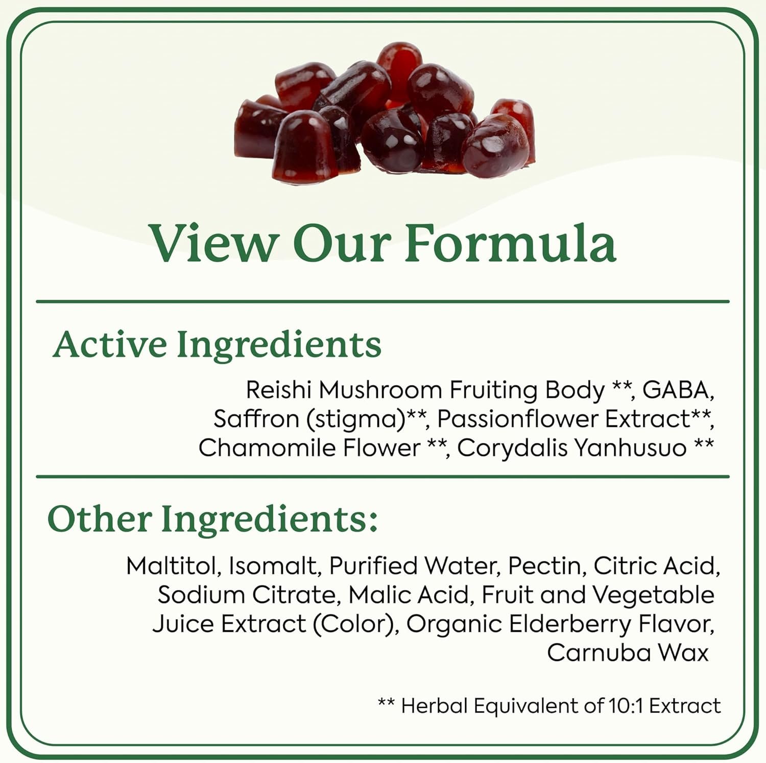 Plant People WonderSleep Mushroom Gummies Supplement for Sleep and Relaxation with Reishi Super - Image 10