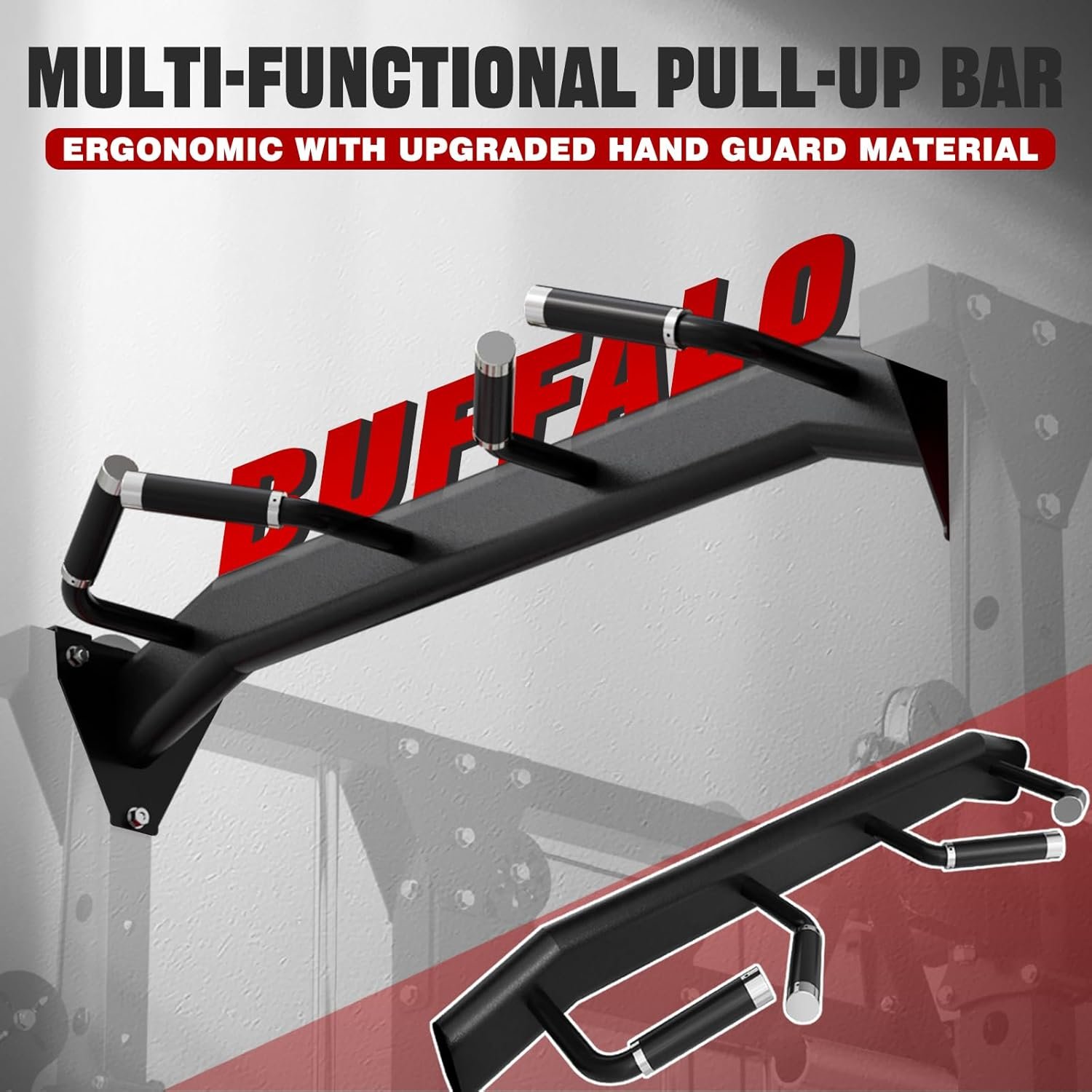 RitFit Buffalo Smith Machine, Power cage with LAT-Pull Down System & Cable Crossover System, - Image 4