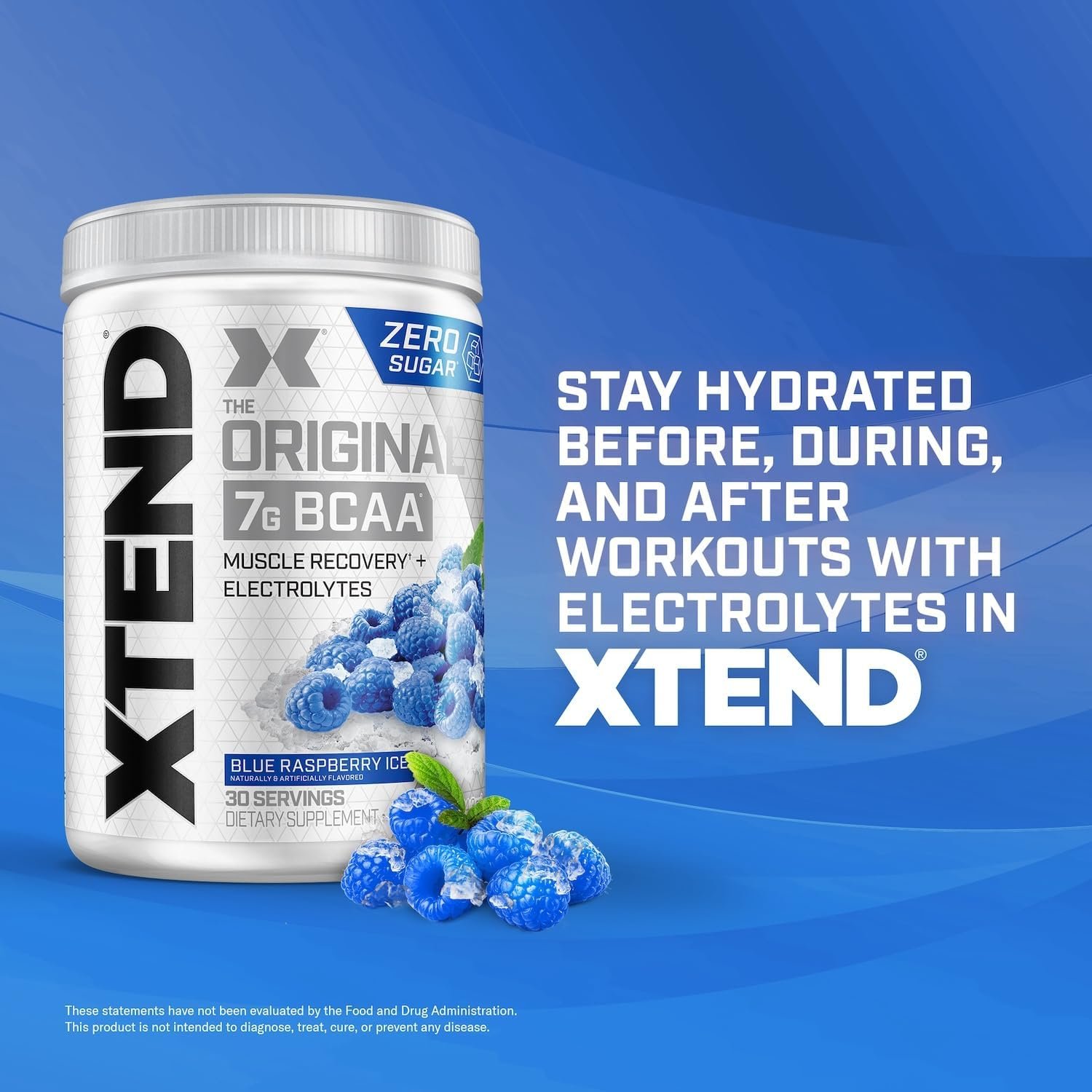 Xtend XTEND Original BCAA Powder 7g BCAA and 2.5g L-Glutamine, Sugar Free Post Workout Muscle - Image 6