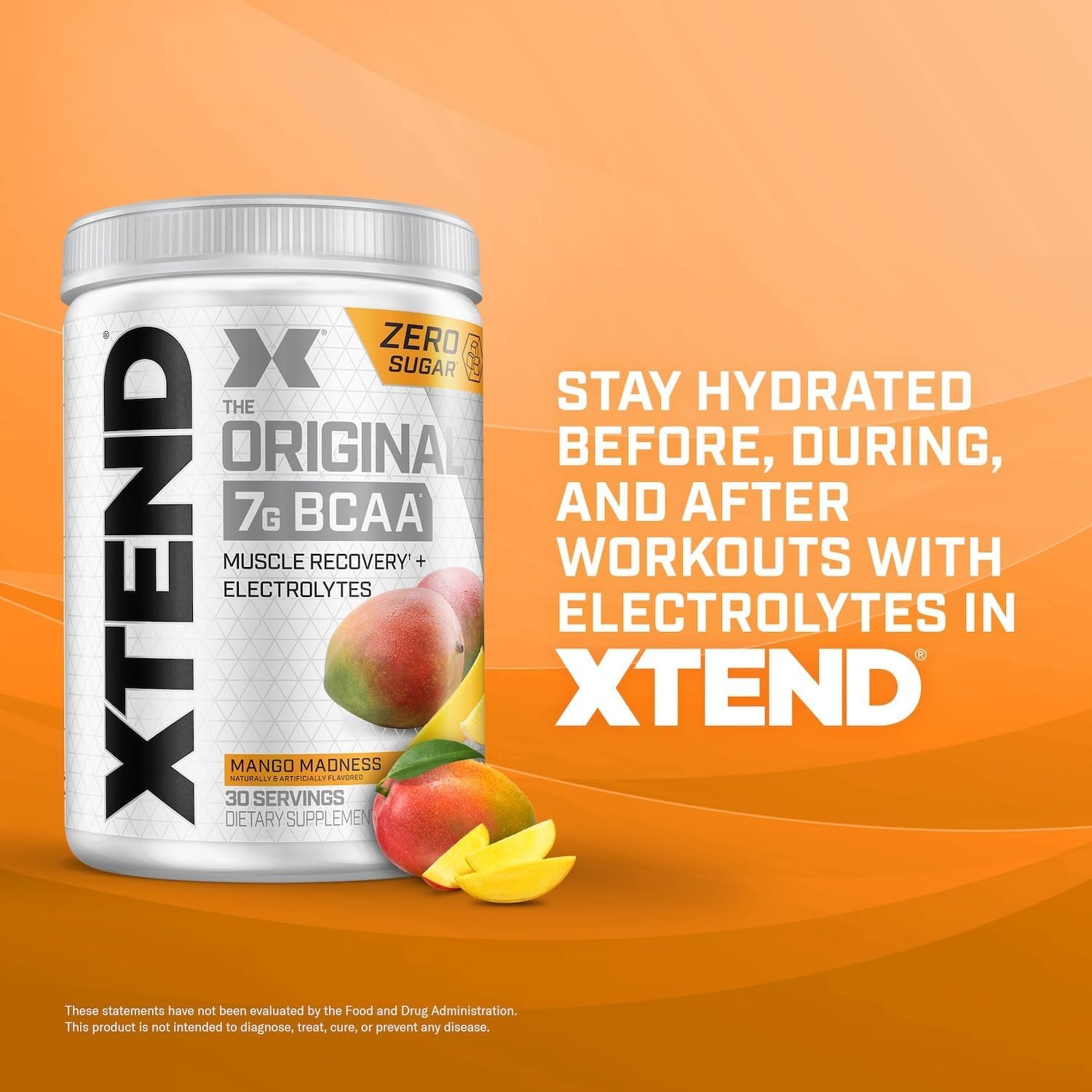 Xtend XTEND Original BCAA Powder 7g BCAA and 2.5g L-Glutamine, Sugar Free Post Workout Muscle - Image 7