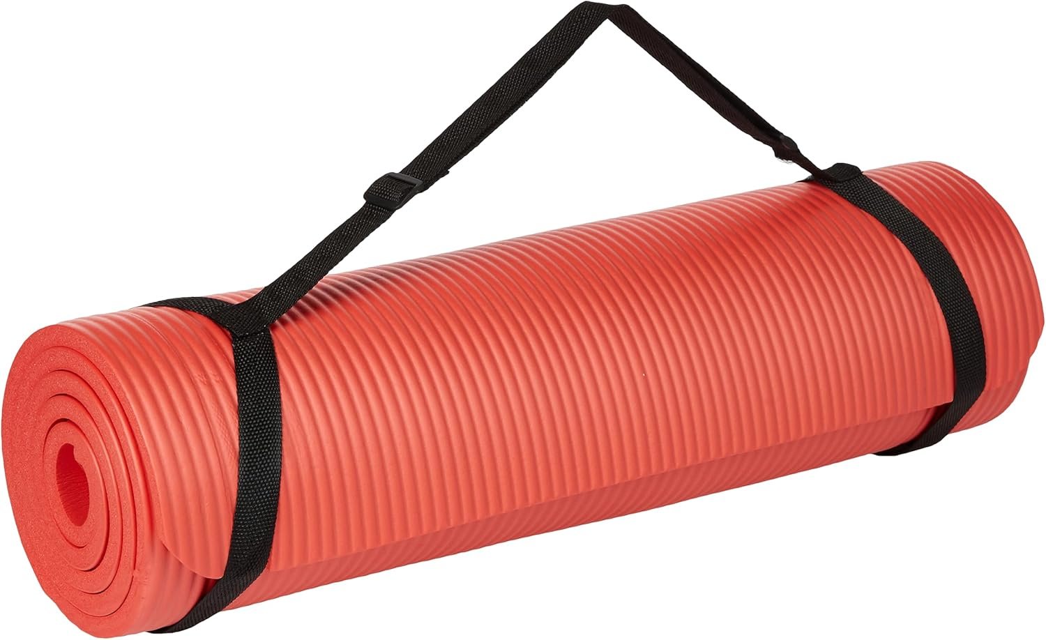 Fitvids 1/2-Inch Extra Thick High Density Anti-Tear Exercise Yoga Mat with Carrying Strap - Image 3