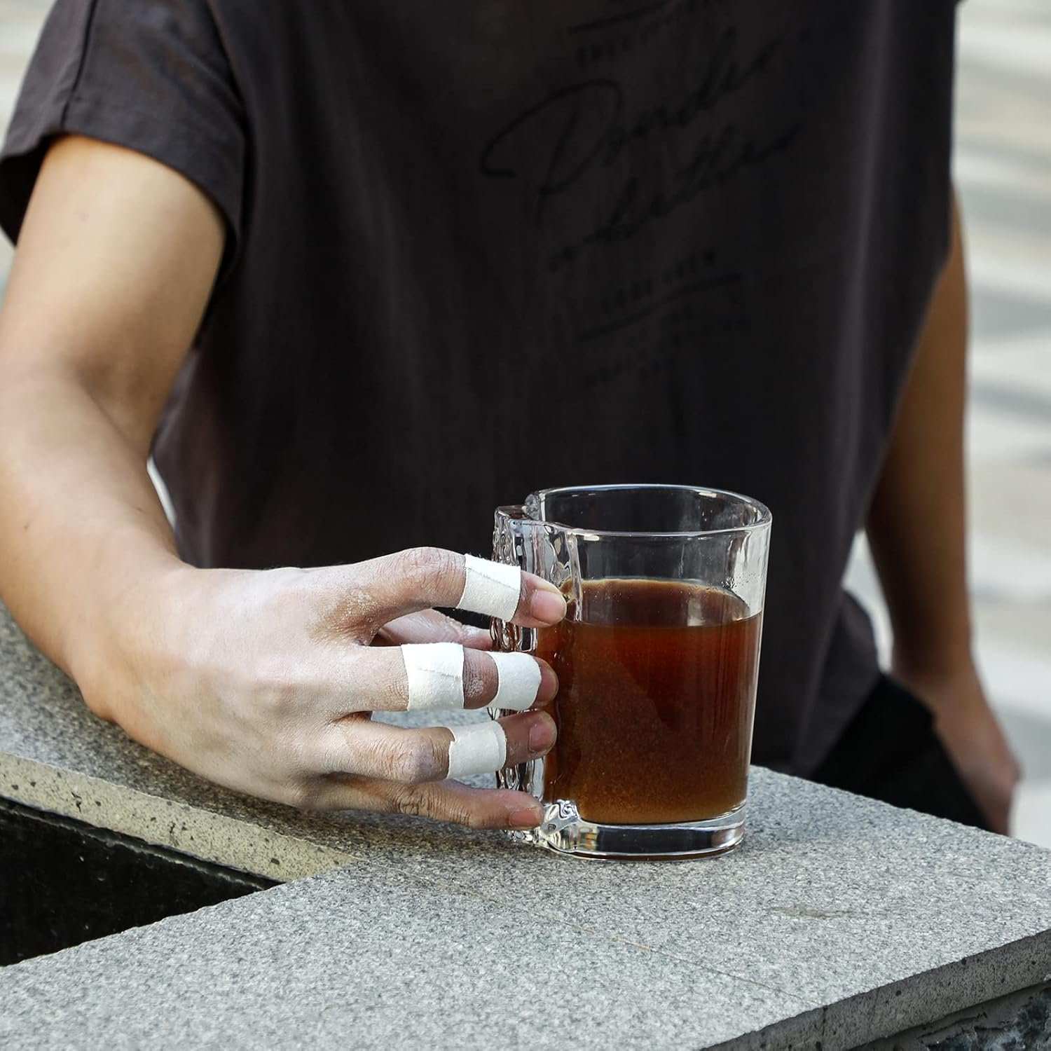 G Rock Climbing Mug With Crimp, 13.3 oz Coffee Mug, Finger Strength Training Gear, Great Fun and - Image 3