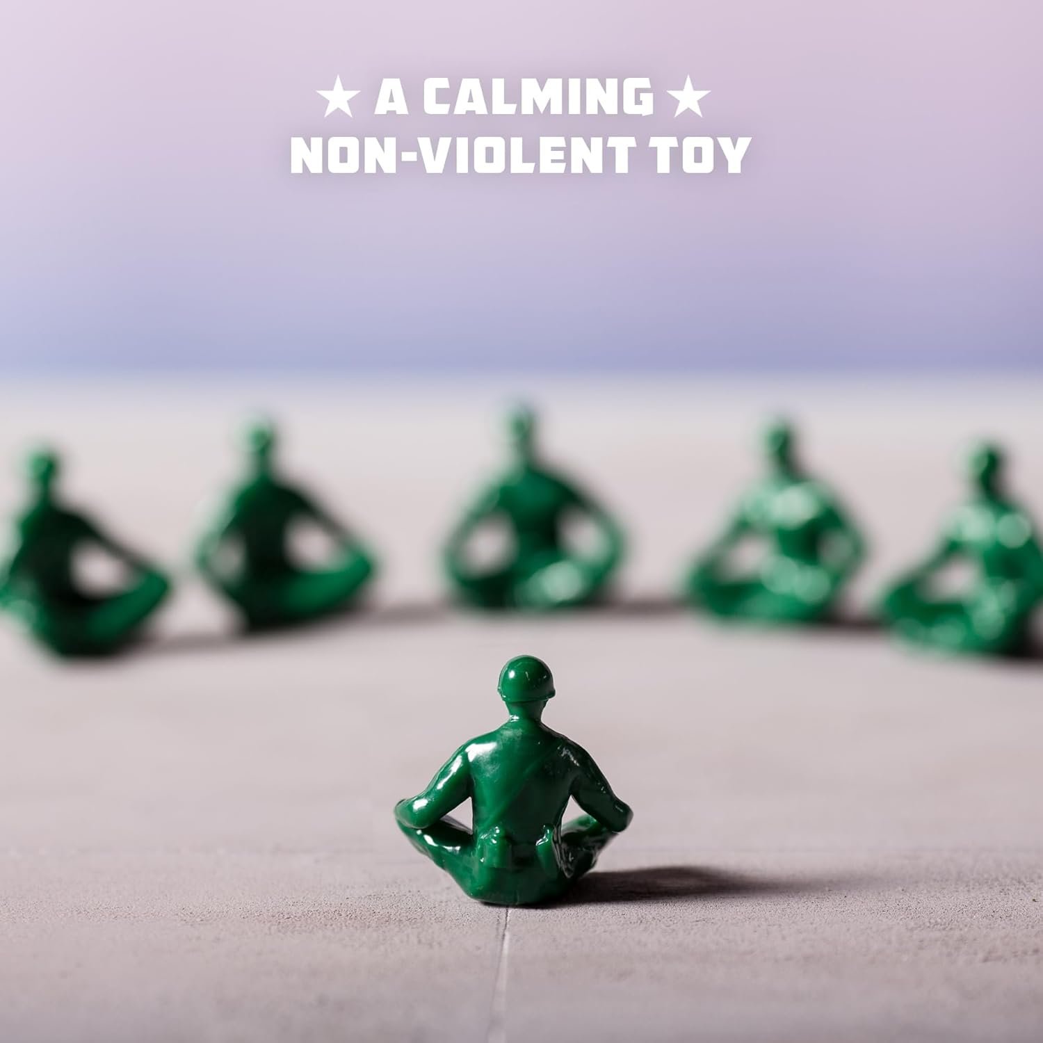 Toy Soldiers, Set of 6 Individually Wrapped Army Men Yoga Pose Figurines - Zen GI Joe Decor for - Image 4