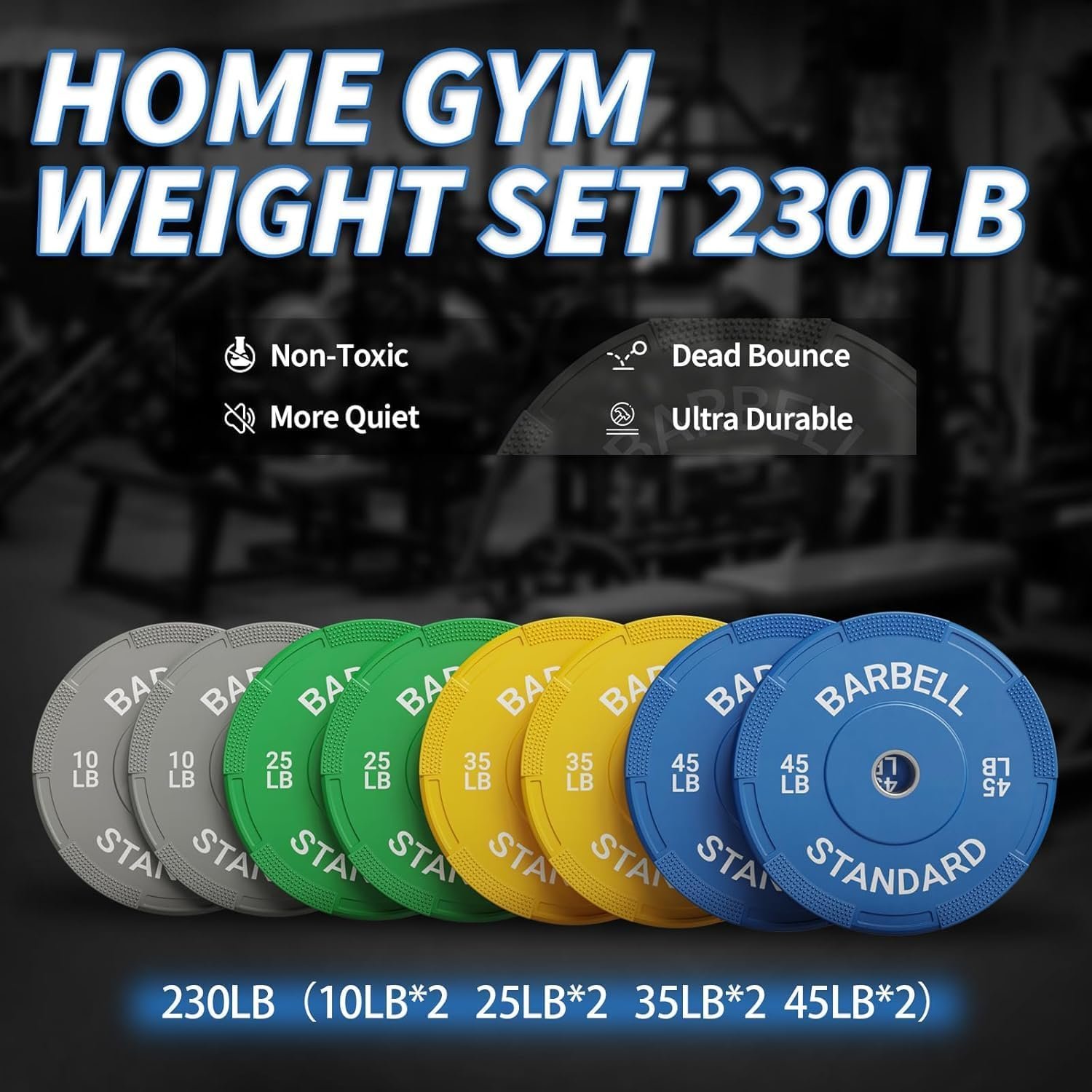 Mikolo All-in-One Smith Machine Home Gym, 2000LBS Power Cage with Cable Crossover System, Integrated - Image 4