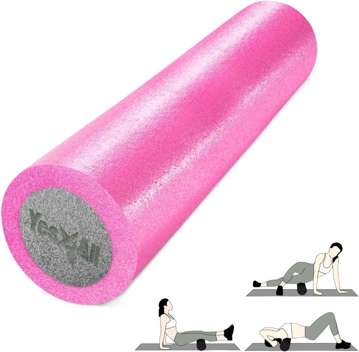 Yes4All High-Density EPP Round Back Roller Foam, Exercise Foam Roller for Yoga, Pilates & Stretching - Image 2