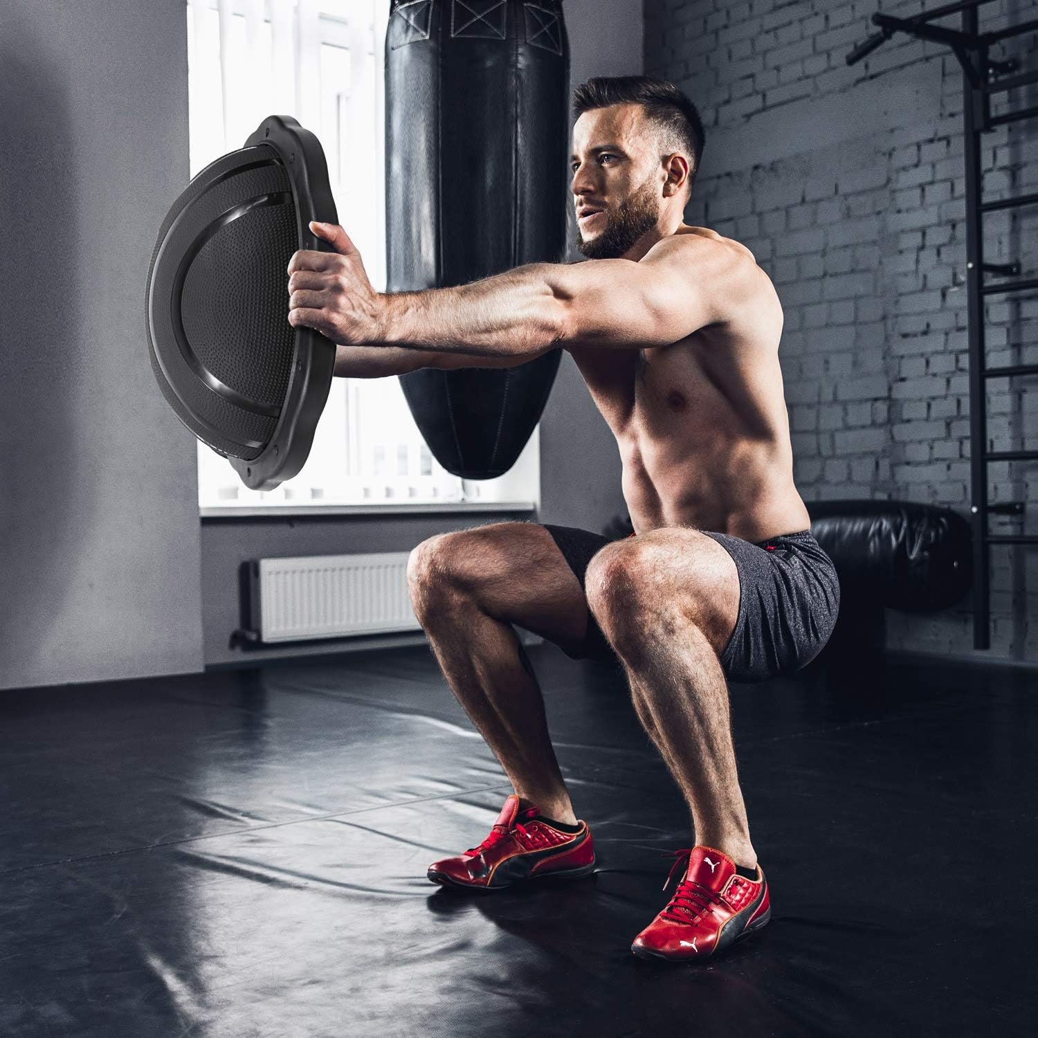 Yes4All 880LBS Premium Half Ball Balance Trainer, Stability Ball, Half Yoga Ball, Combo with Pilate - Image 8