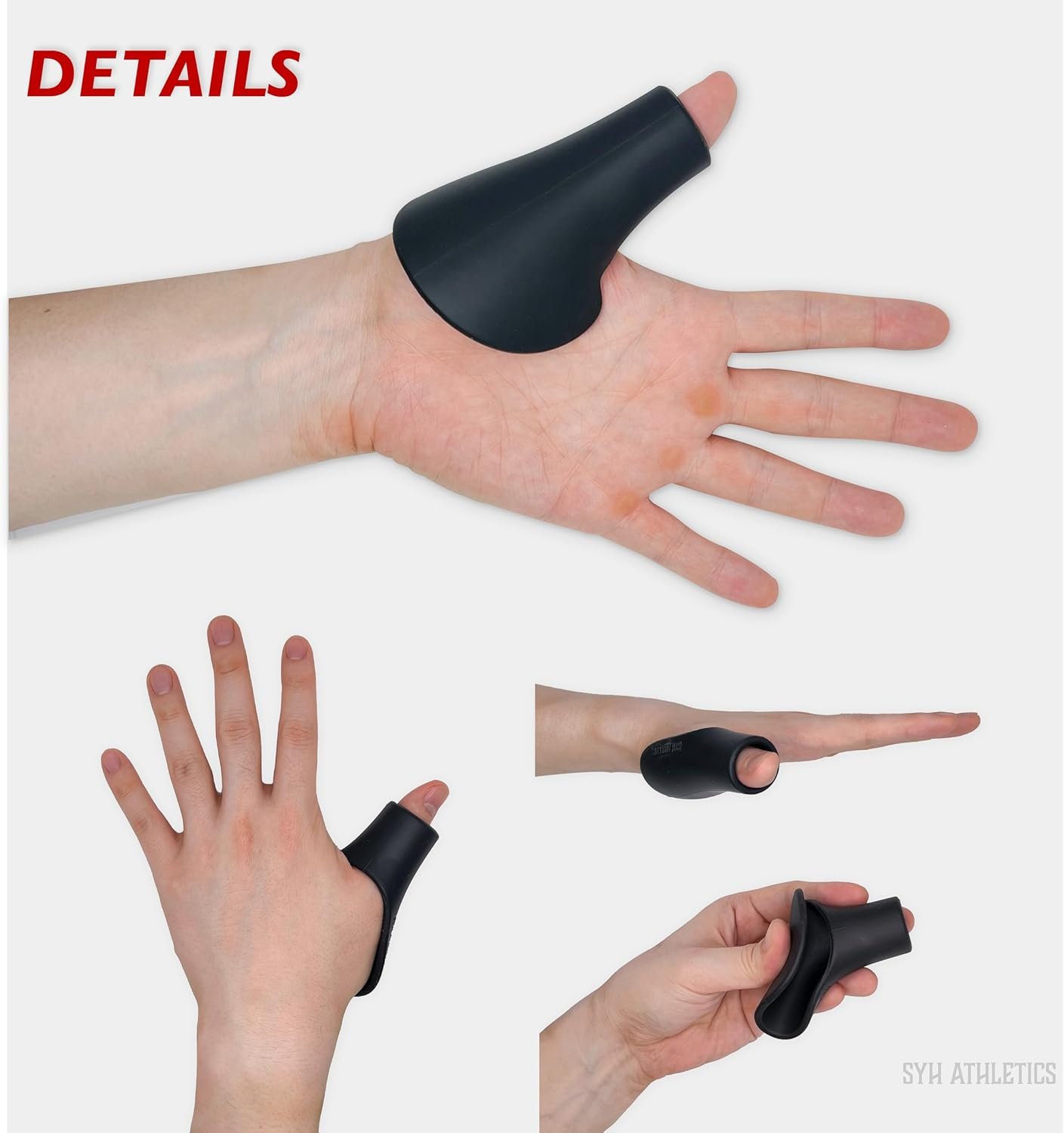 Catcher's Thumb Guard for Baseball & Softball in 2 Sizes (Adult/Youth) - Silicone Protective Shield - Image 5