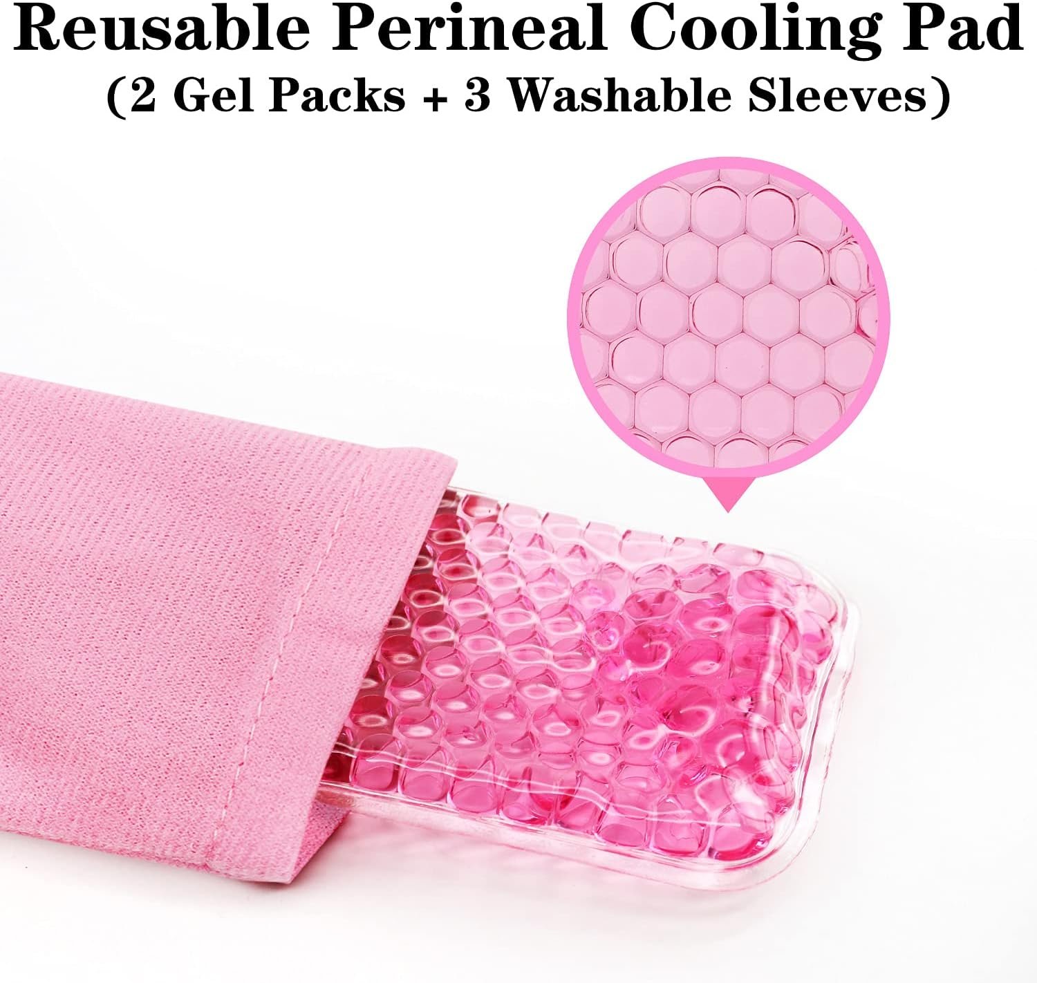 2 PCS Reusable Perineal Cooling Pad, Hemorrhoid and Perineal Ice Packs, Postpartum and Hemorrhoid - Image 3