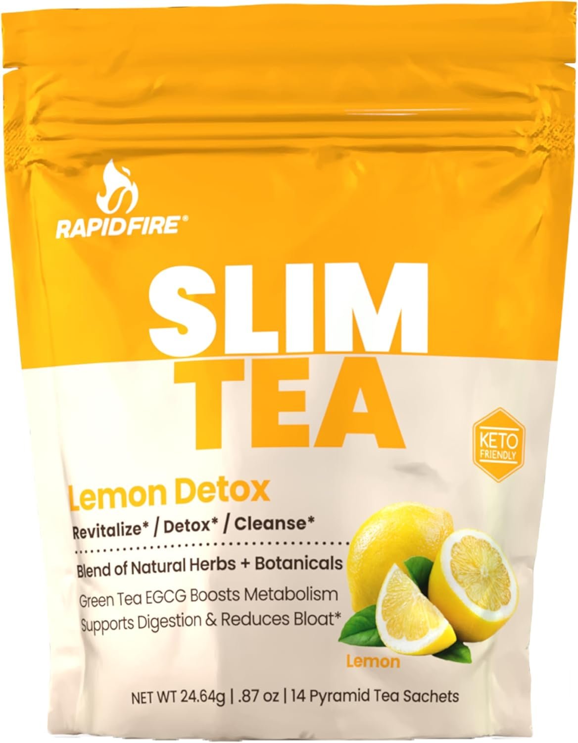 Slim Tea 14 Day Herbal Teatox, Blend of Natural Herbs and Botanicals, Supports Healthy Weight - Image 2