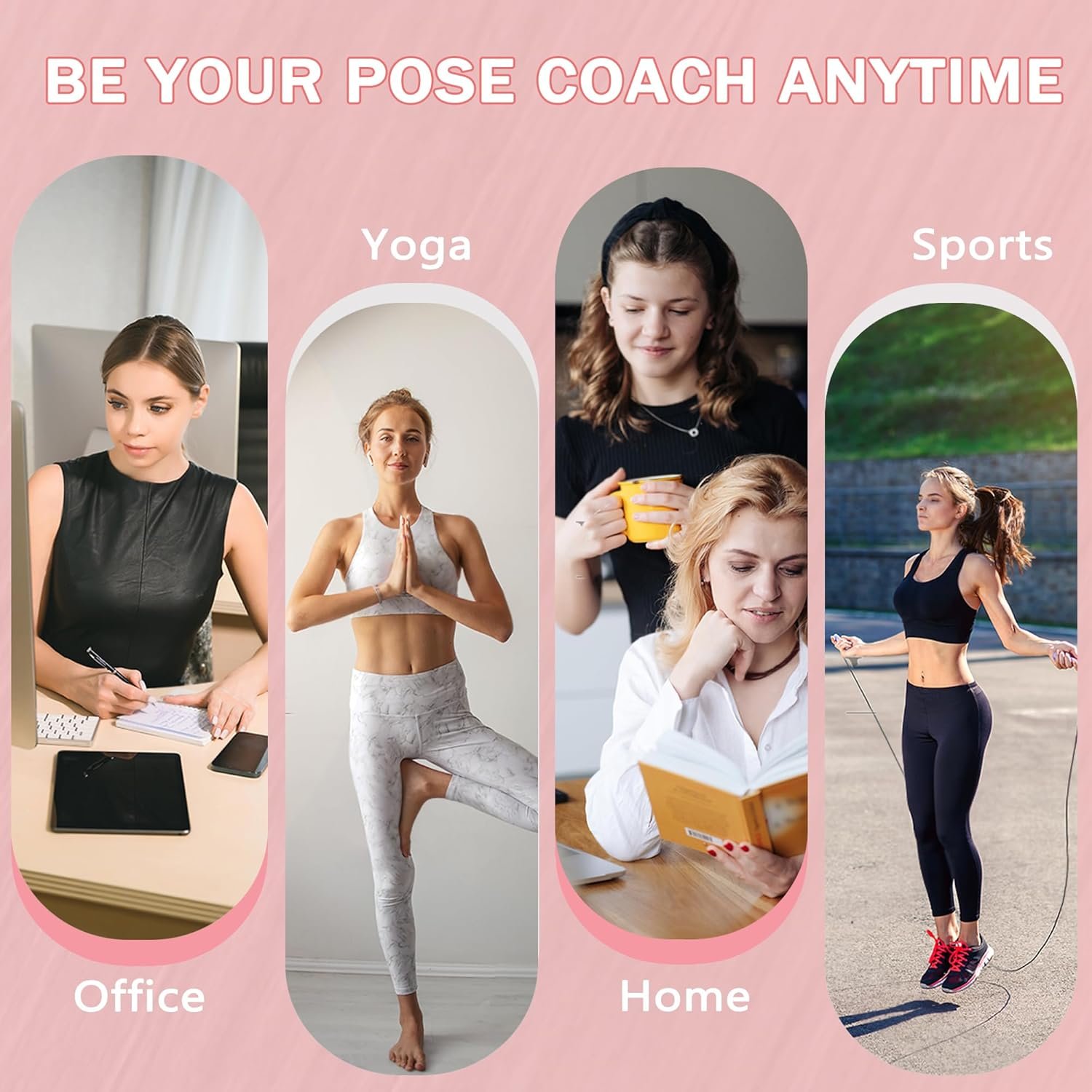 Back Brace Posture Corrector for Women - Thin & Invisible Back Brace for Posture - Adjustable Back - Image 8