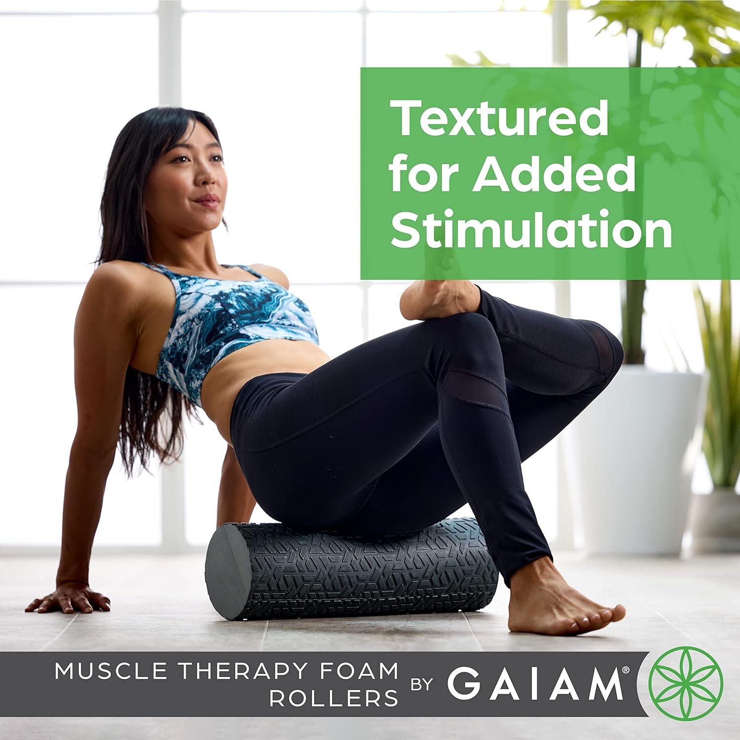 Gaiam Restore Foam Roller for Muscle Massage - Deep Tissue Muscle Massager for Sore Muscles & - Image 4
