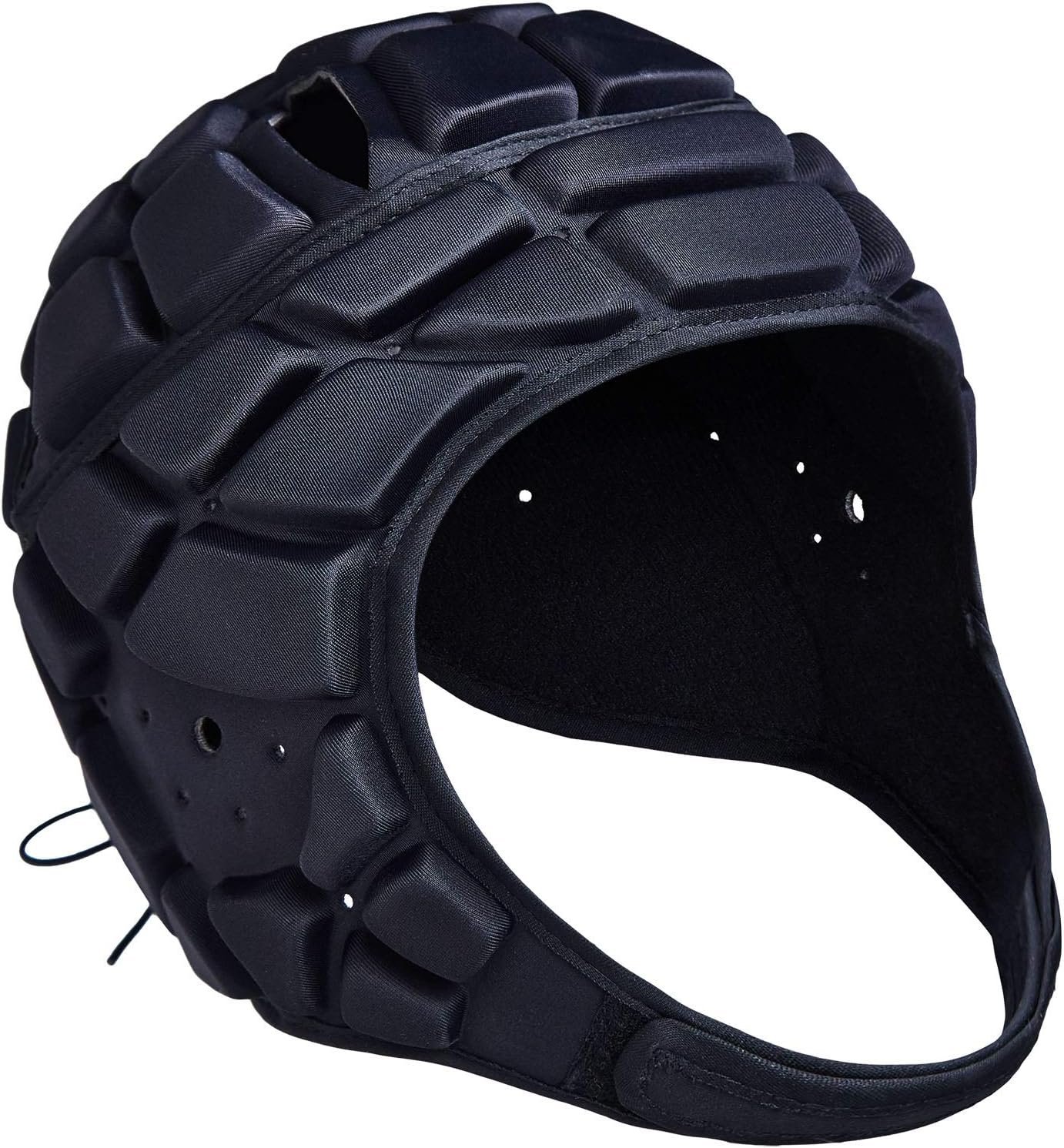 COOLOMG Soft Shell Flag Football Helmet 7v7 Rugby Helmet Scrum Cap Soccer Padded Headgear Adjustable - Image 5