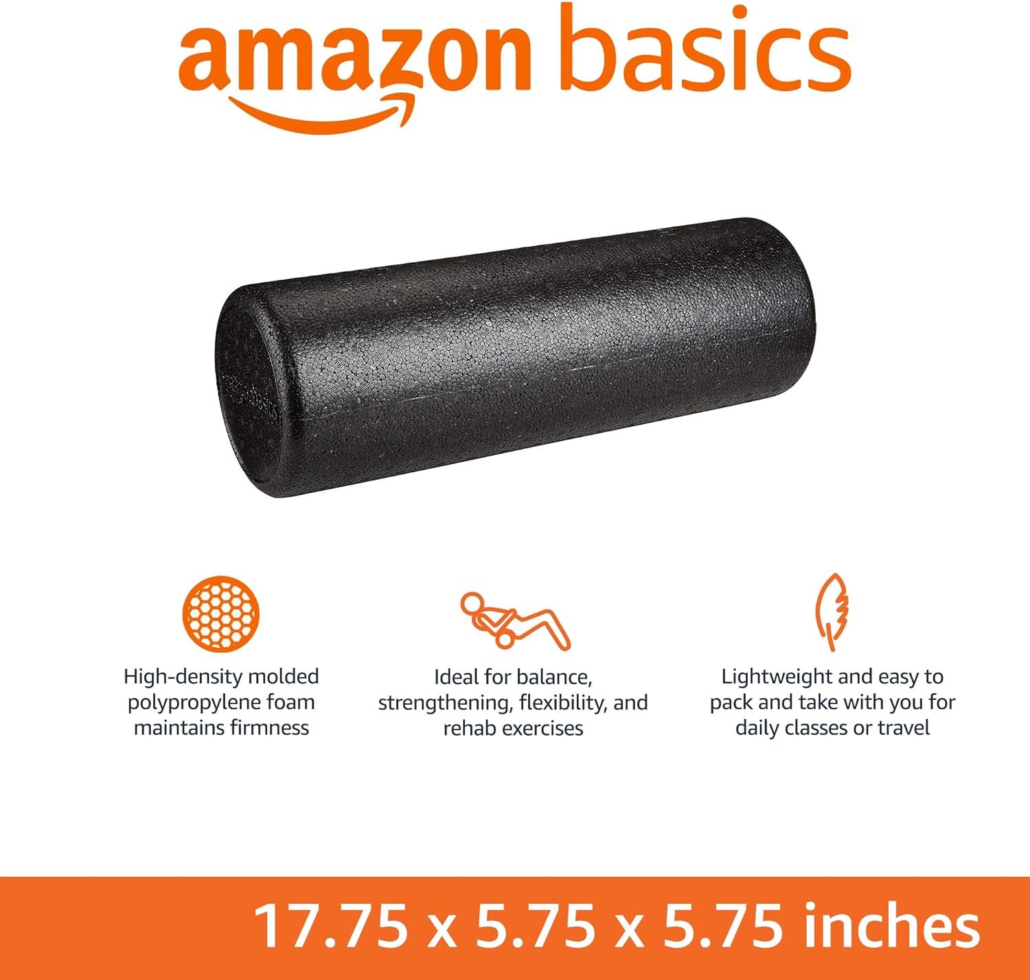 Amazon Basics High Density Foam Roller - Image 3