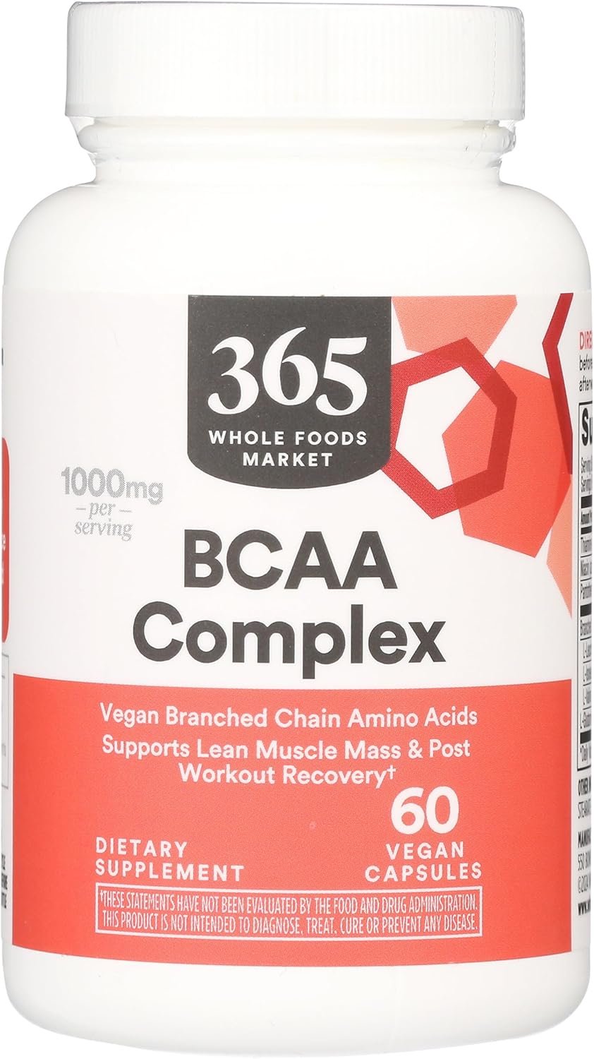 Whole Foods Market, BCAA Complex, 60 Count - Image 2