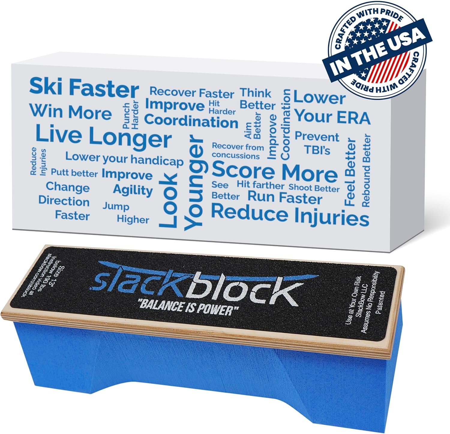 SlackBlock Athletic Balance Trainer – Improve Balance, Stability, and Athletic Performance – - Image 9
