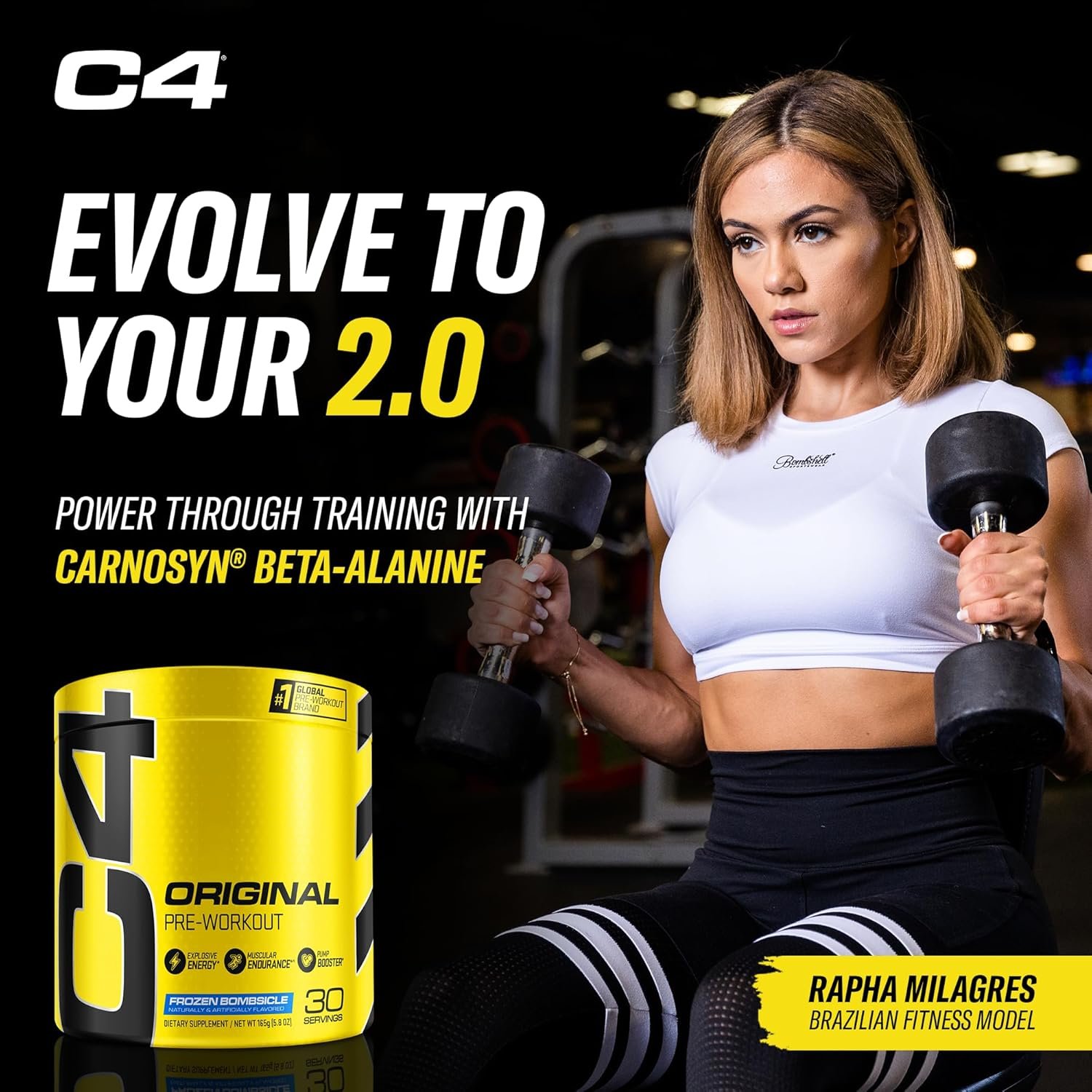 Cellucor C4 Original Pre Workout Powder Frozen Bombsicle Sugar Free Preworkout Energy for Men & - Image 5