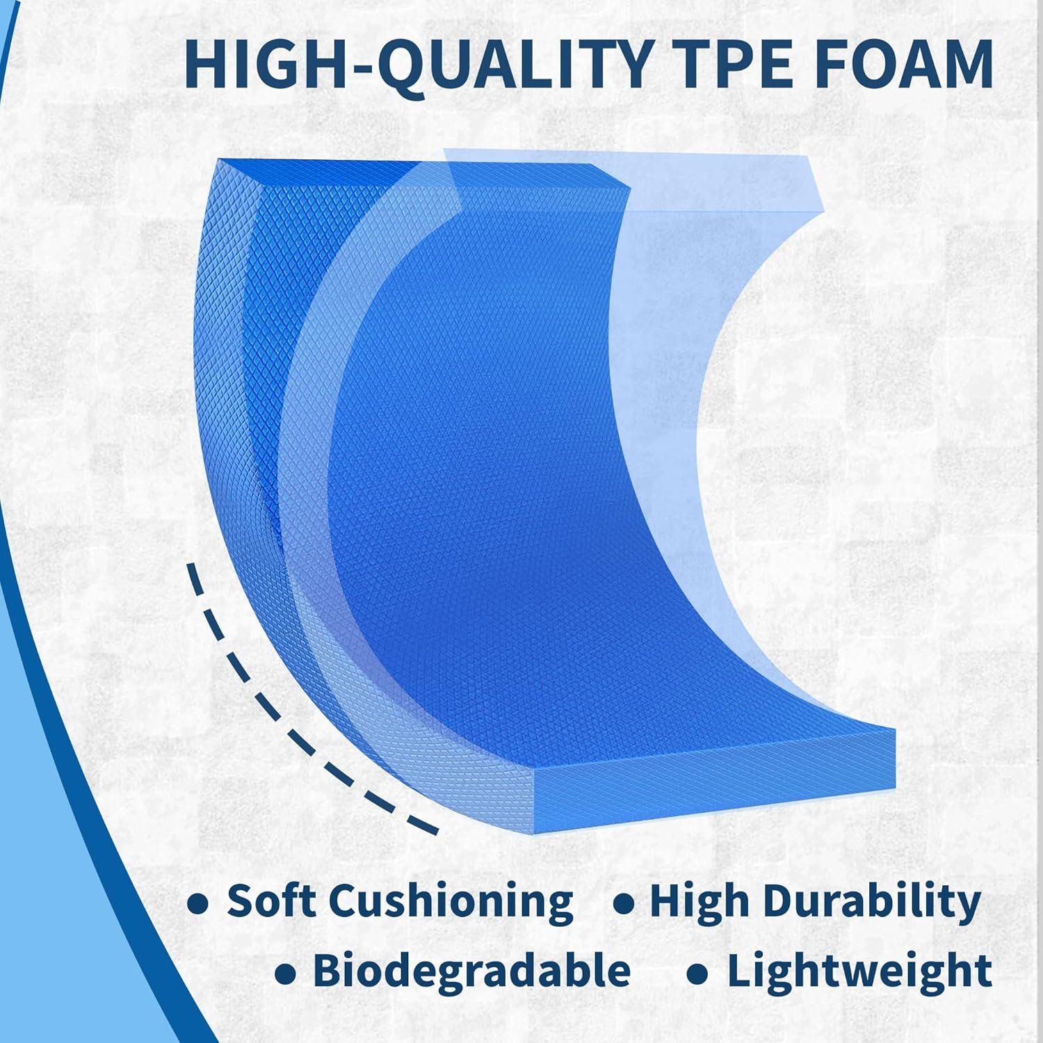 Professional Foam Balance Pad, Large Balance Pads for Physical Therapy, Foam Balance Board for - Image 5