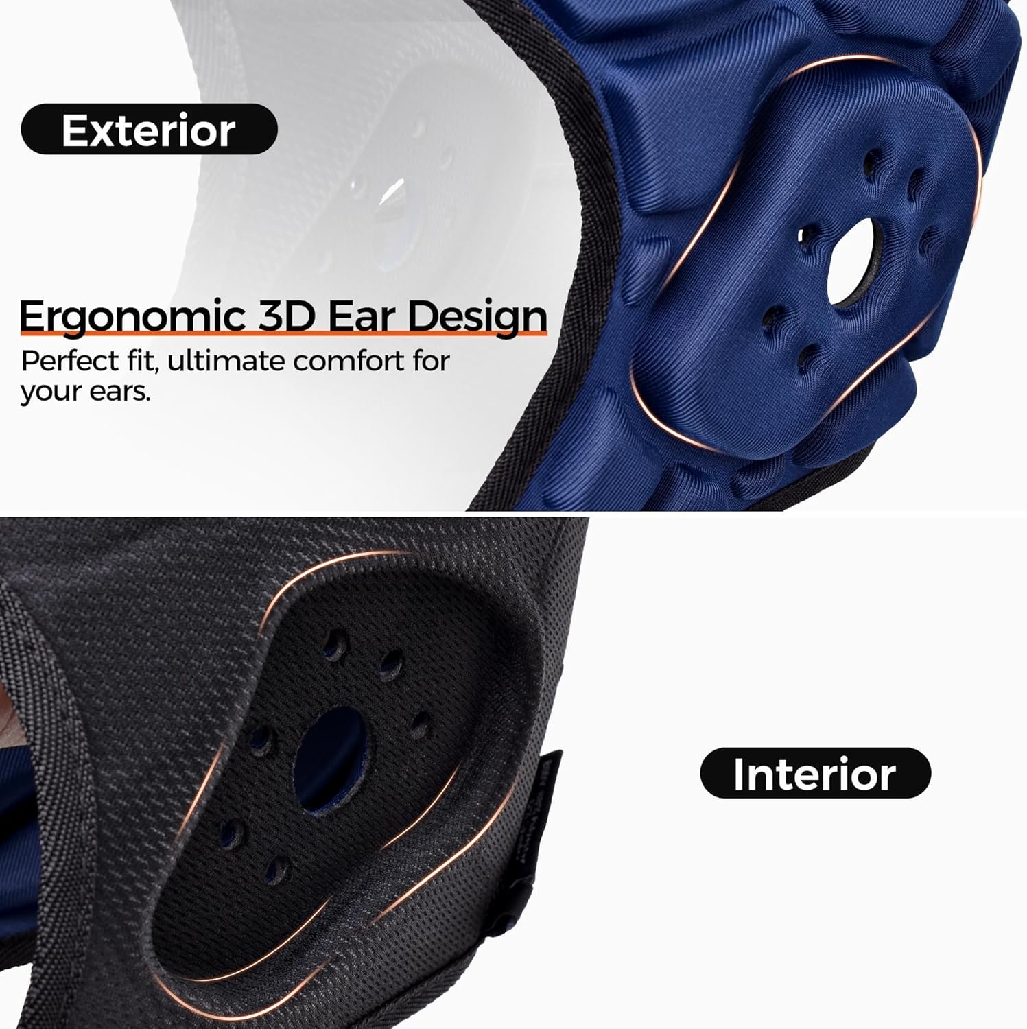 COOLOMG Soft Shell Flag Football Helmet 7v7 Rugby Helmet Scrum Cap Soccer Padded Headgear Adjustable - Image 4