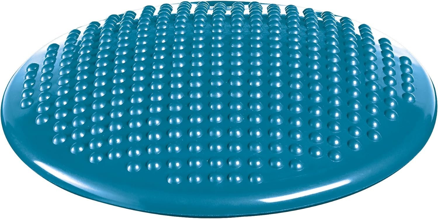 Gaiam Kids Balance Cushion, Inflatable Wobble Disk Active Sitting Chair Seat Cushion with Inflation - Image 2