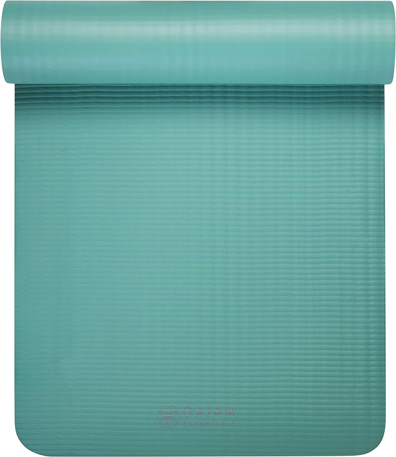 Gaiam Essentials Thick 2/5" (10mm) and Thin 1/4" (6mm) Yoga & Pilates, Fitness & Exercise Mat with - Image 10