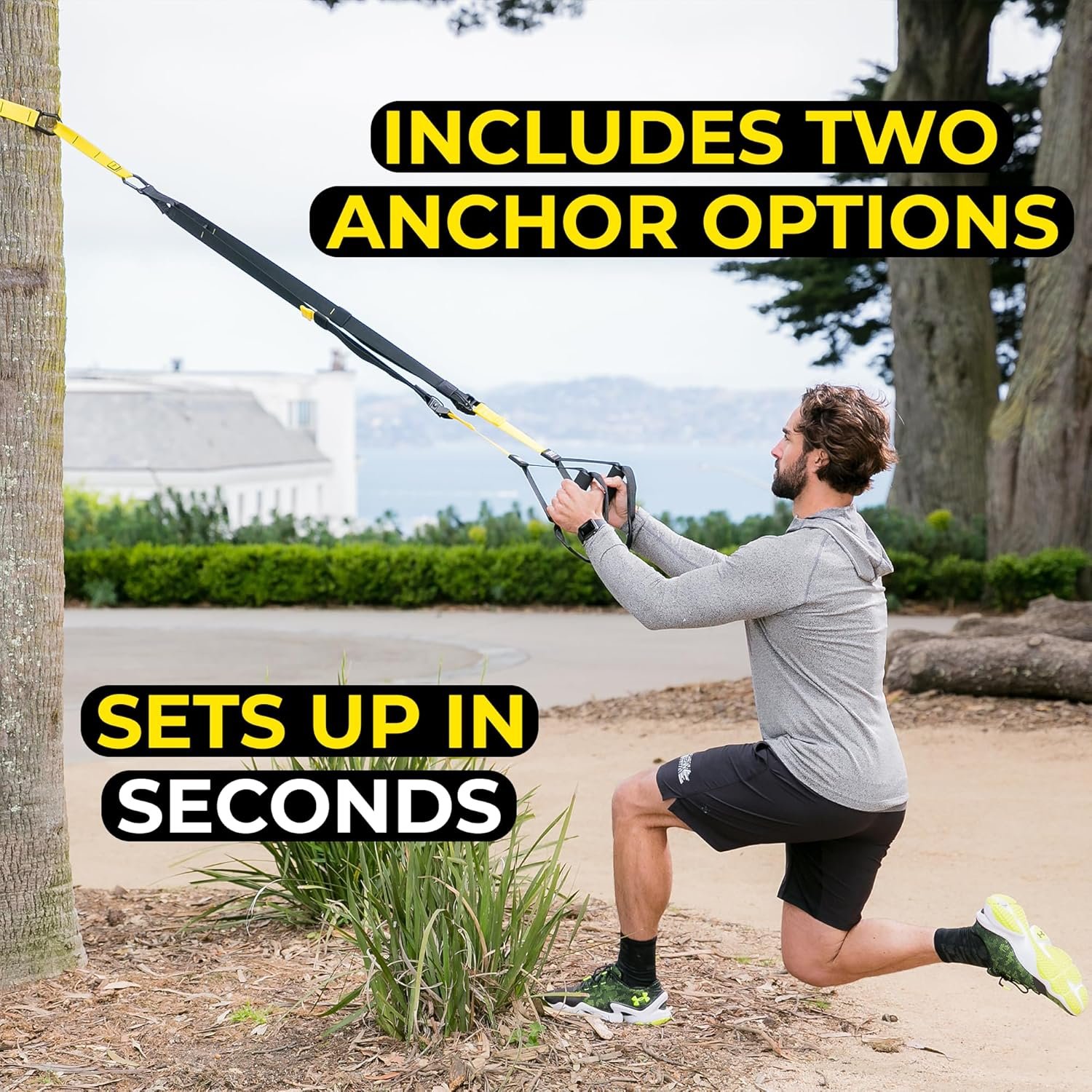 TRX All-in-ONE Suspension Training System: Full Body Workouts for Your Home Gym, Travel, and Outdoor - Image 5