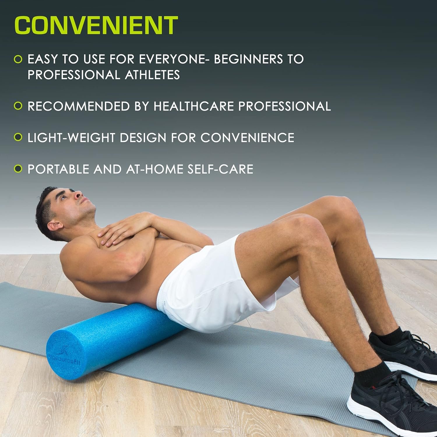 ProsourceFit Flex Foam Rollers for Muscle Massage, Physical Therapy, Core & Balance Exercises - Image 7