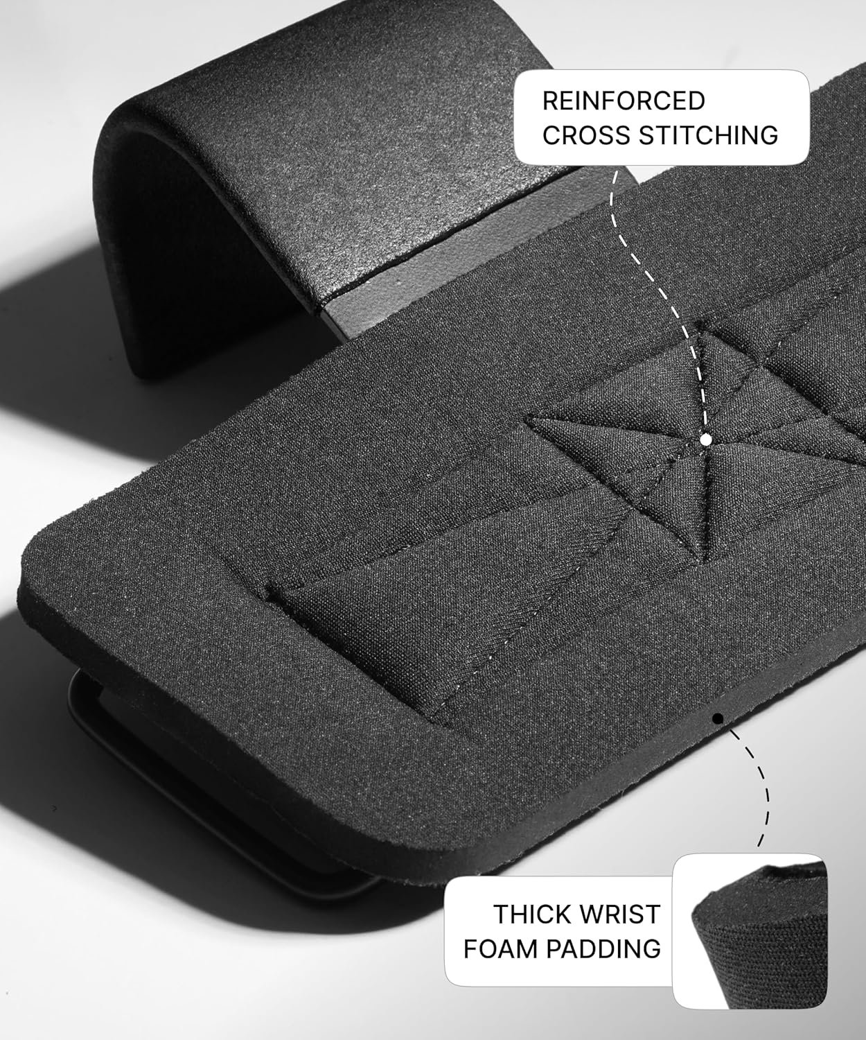 DMoose Fitness Weight Lifting Hooks (Pair) for Deadlifts, Pull Ups, Rows & Shrugs - Anti-Rip Nylon - Image 6