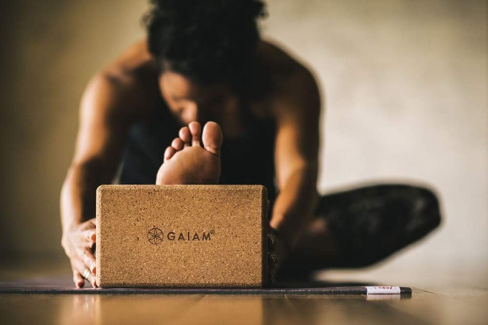 Gaiam Cork Yoga Brick – - Image 3