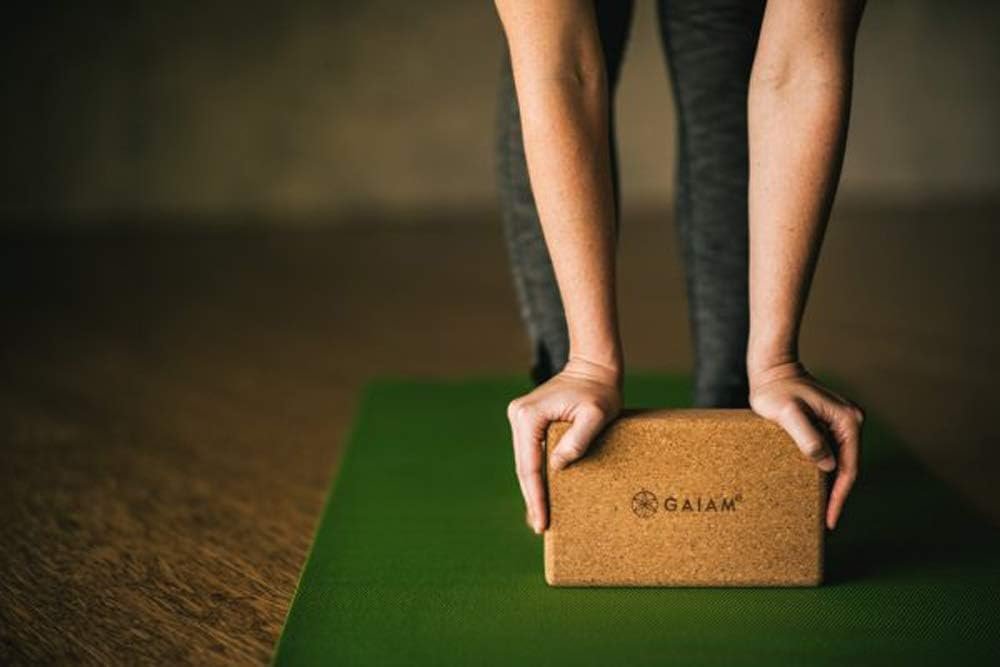 Gaiam Cork Yoga Brick – - Image 4