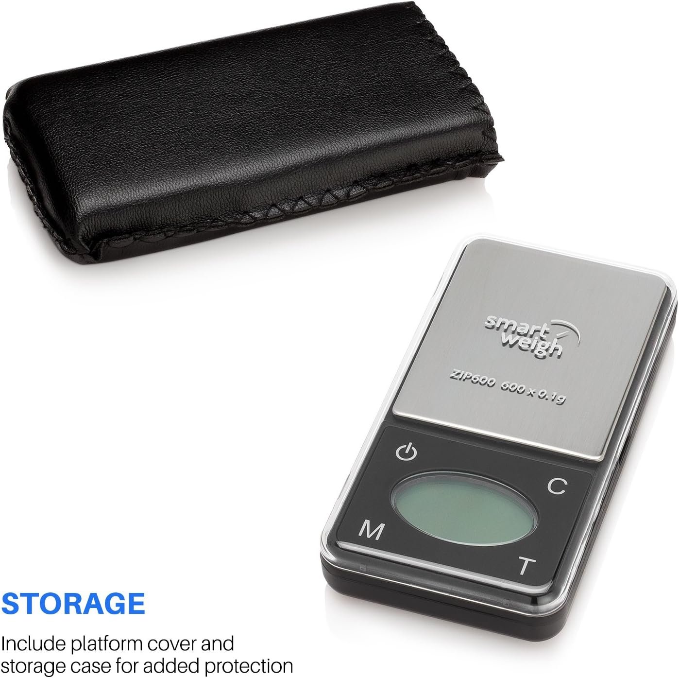 Smart Weigh ZIP600 Ultra Slim Digital Pocket Scale 600g by 0.1g with Counting Feature,Gram Scale and - Image 4